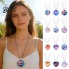 Heart Necklace Korea Pop Pendant Anime Movie Hunters Design Jewelry