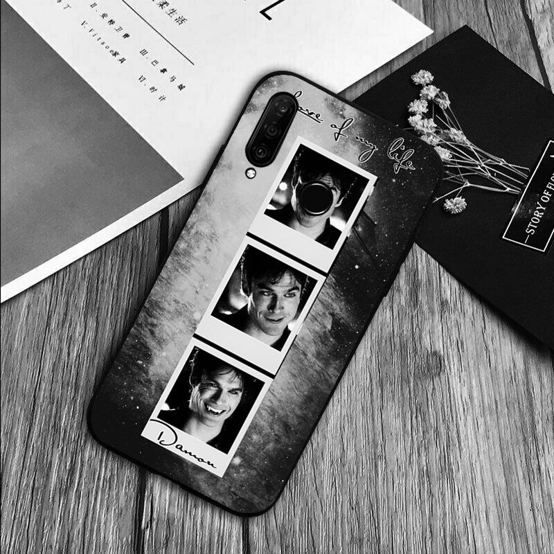Damon Salvatore Vampire Diaries For Huawei Nova 8i 11i 12i 12s 9 10 SE Y60 Y70 Y90 Y72 Y73 Y61 Y91 P60 Pro P30 P40 Lite Case