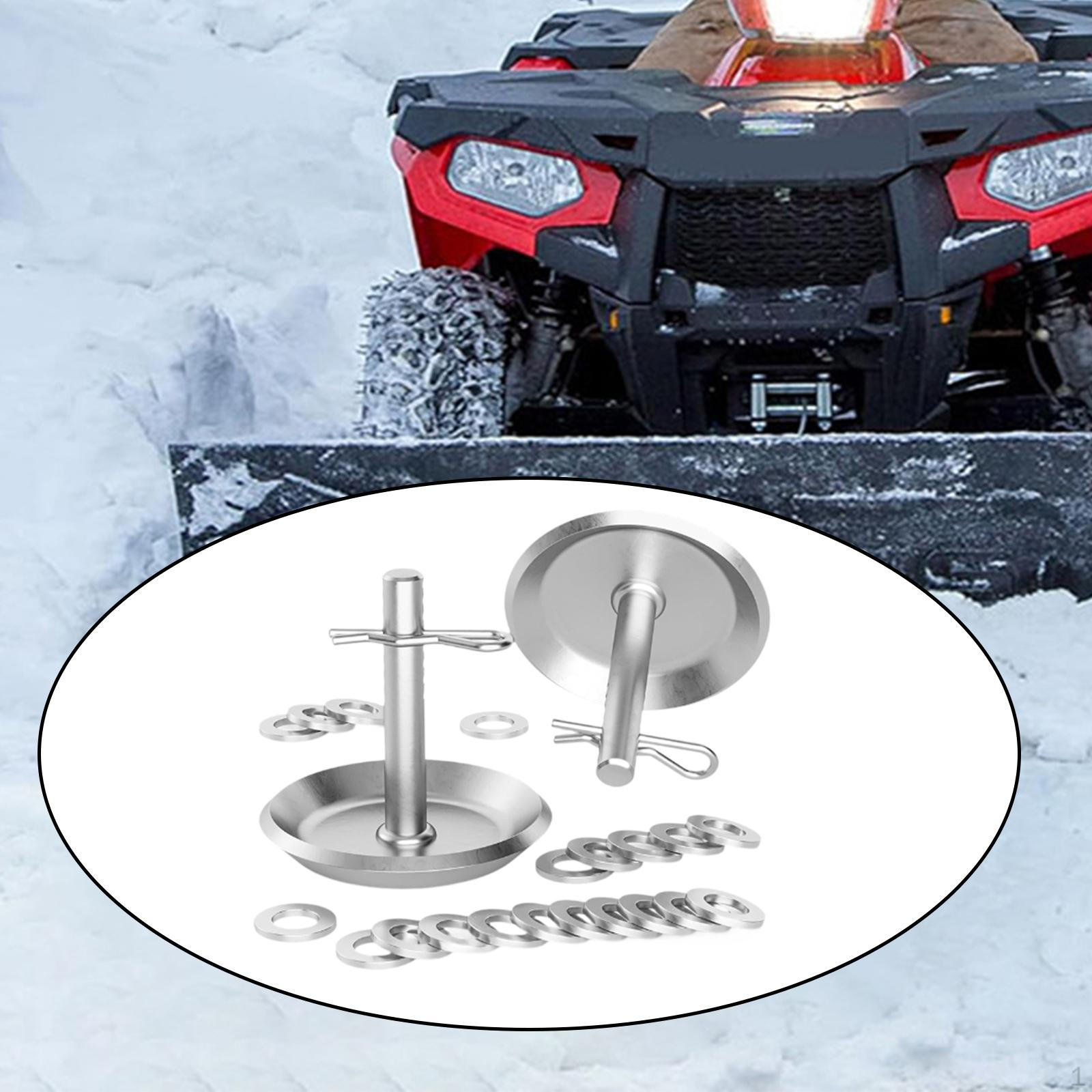 

2 шт. Снегоочиститель с полозьями, нескользящая основа, снегоочиститель 2205071 2208864 with Spacers