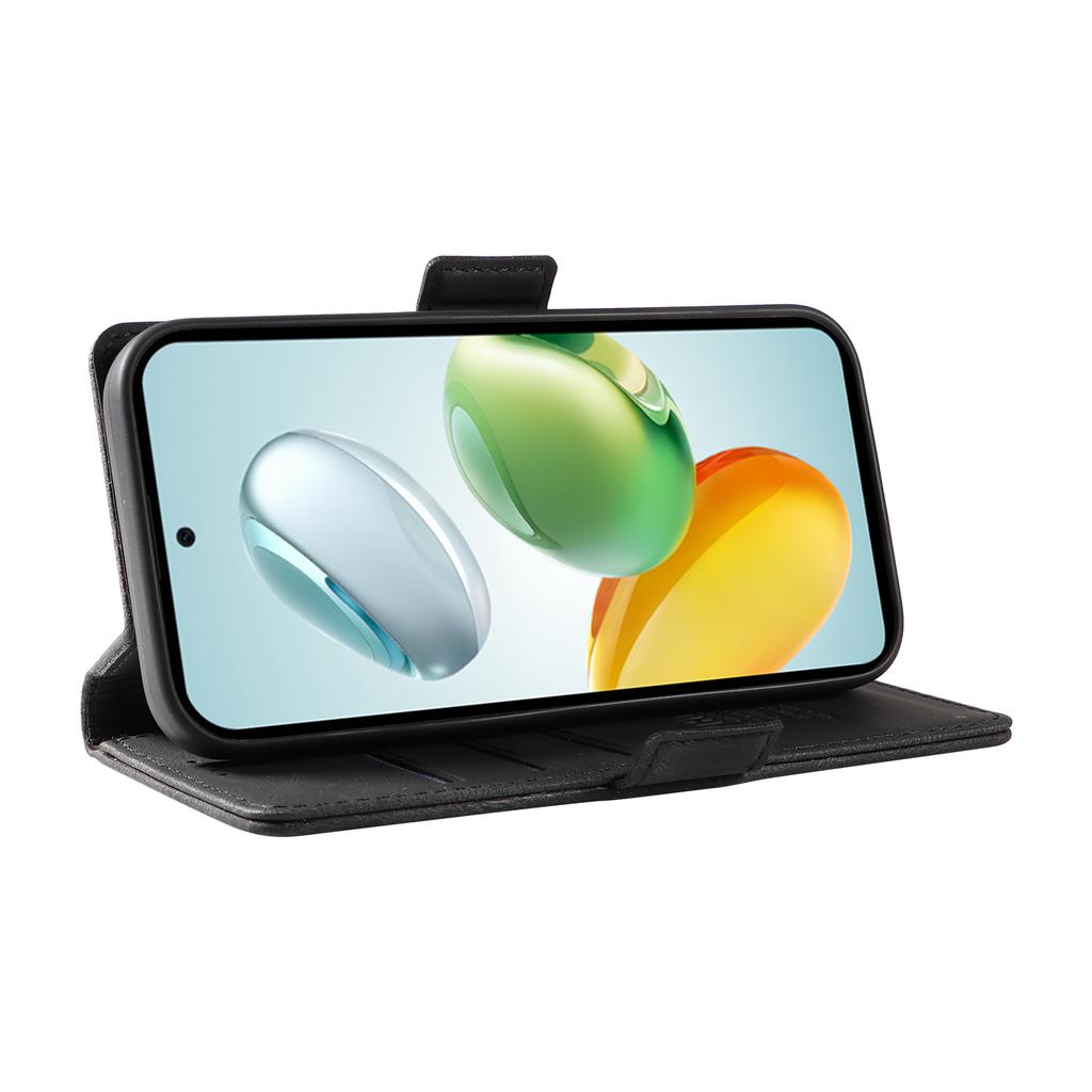 YIKATU YK-005 For Honor Play 60 Plus 5G/Play 9T/X7c 4G/200 Smart 5G Case PU Leather Wallet Phone Cover Skin Touch Feeling