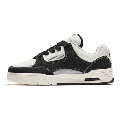 Baskets polyvalentes confortables amortissant les chocs durables basses pour hommes Baskets noir blanc 112448040R-7