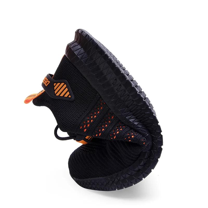 Work Safety Shoes Summertime Breathable Men Air Cushion Work Protective Athletic Shoes Anti-Puncture Working Footwear Male Steel Toe Shoes