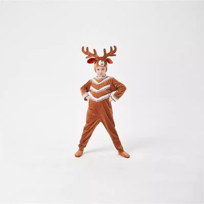 Halloween Children's New Animal Onesie Elk Caribou Animal Party Role-playing Costume