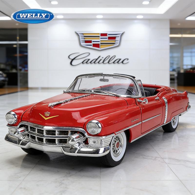 WELLY 1:24 Cadillac Eldorado 1953 Alloy Car Diecasts & Toy Vehicles Car Model Miniature Scale Model Car Toys For Children