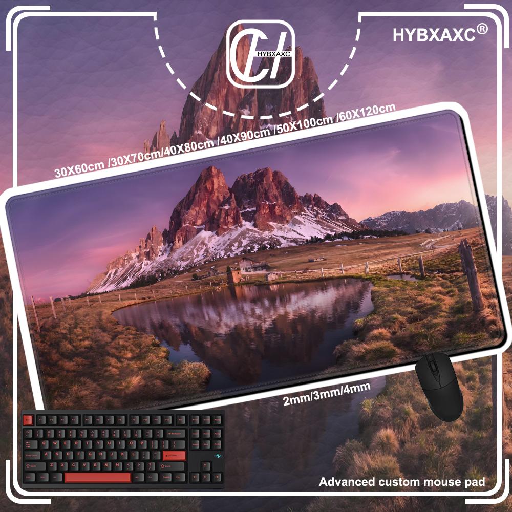 Mouse Pad Cute HD Desk Pad Extended Gaming Keyboard Mats Large 90x40cm XXL Nature Landscape Gamer Mousepad