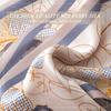LumiSyne Skinny Silk Scarf with Floral and Pictorial Lightweight Satin Hair Bag Neck Silk Scarf for Commuting Women's Prints, Scarf, Accessory,
