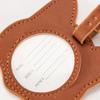 Tag PU Leather Cat Shape Airplane Suitcase Tag Travel Accessories Boarding Pass Luggage Tag