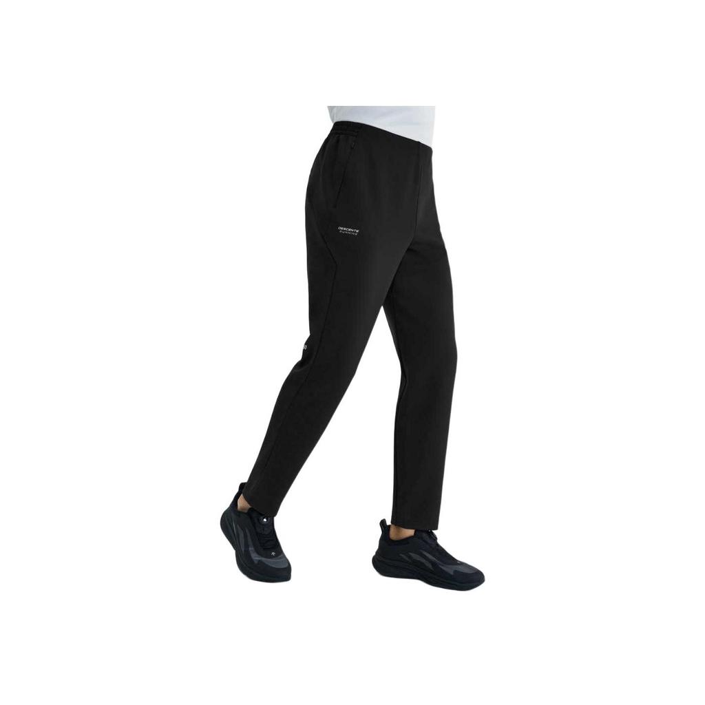 DESCENTE Running Series Comfortable Soft Versatile Simple Quick-Dry Casual Pants Men Bottoms Black D5131RFP41