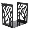 Tree Of Life Bookend 1 Pair of Decorative Bookends for Shelves, Heavy Duty Bookshelf L-shaped Organizer, Hollow Book Holder Stoppers Desk, Office
