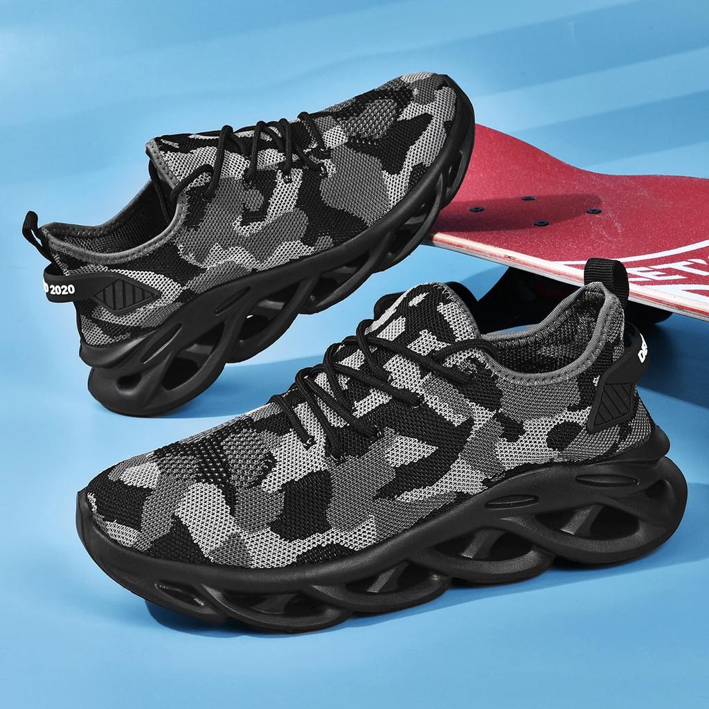 MAEDEF Men Sports Shoes Mens Outdoor Non Slip Comfortable Breathable Athletic Slides Shoes for Gym Walking Lightweight Footwear