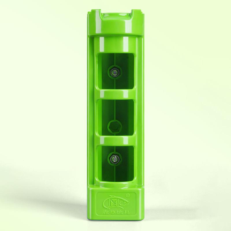 

ABS Plastic Fishing Rod Pole Holder Durable Tube Mount Bracket Socket Rack Fishing Box Rod Support Boat Accessories Kayak Yacht зелёный