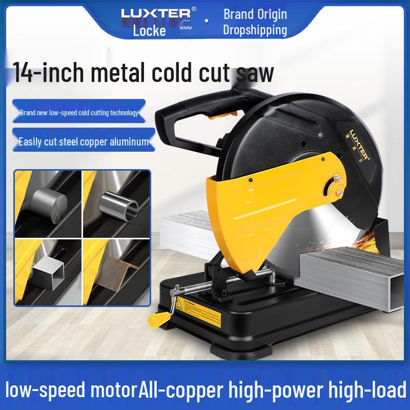 LUXTER 14" Metal Cut-Off Saw for Steel, Iron, and Aluminum