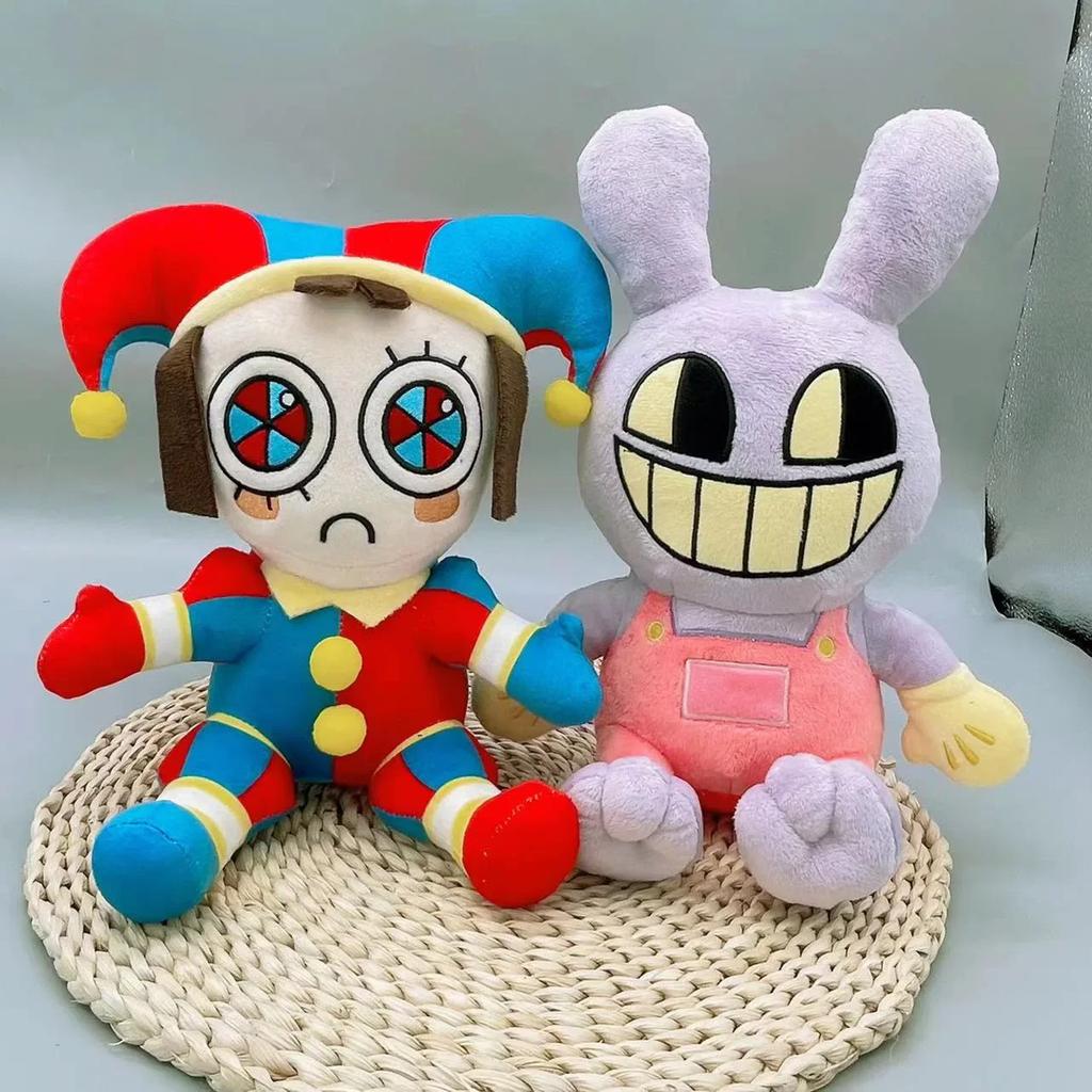 New Digital Circus Plush Toy Anime Cute Cartoon Clown Soft Fill Doll Fun Girl Birthday Christmas Valentine's Day Doll Gift