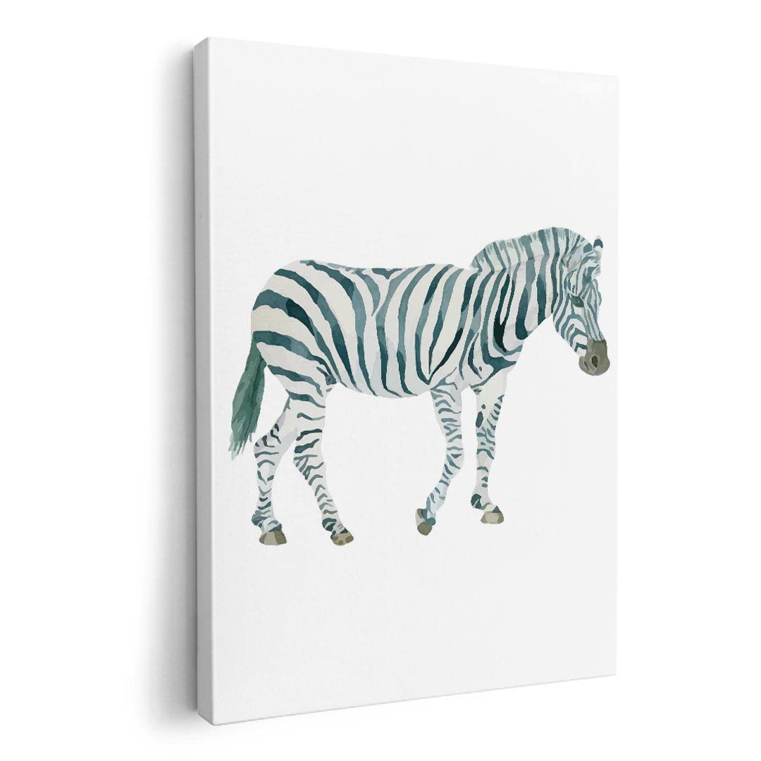 

Art Panel Painting Decoration igsticker 420mm x 297mm A3 Photo Wall Hanging Wooden Frame Interior Stylish 017539 Animal Zebra