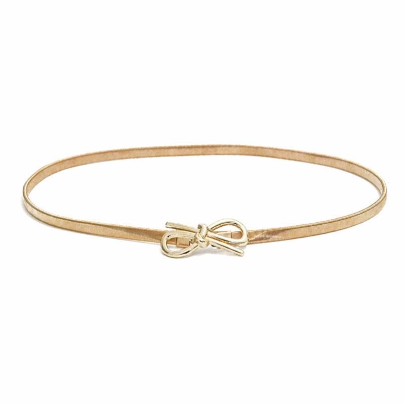 Modische Taillenkette mit Schleifenverschluss, Taillenbund, verstellbarer Taillenschmuck, stilvolle Taillenkette, Legierungsstruktur für den Alltag