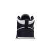 Air Jordan 1 Mid PreSchool 'Obsidian' (Unisex) White / Metallic Gold / Obsidian Kids' Basketball Shoes 640734 174