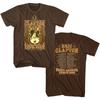 T-shirt homme Eric Clapton Tournée mondiale 2008