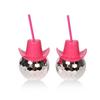 600ml Cowgirl Hat Cups Unique Drinking Cup Wine Glass Disco Ball Cups  Holiday Gift