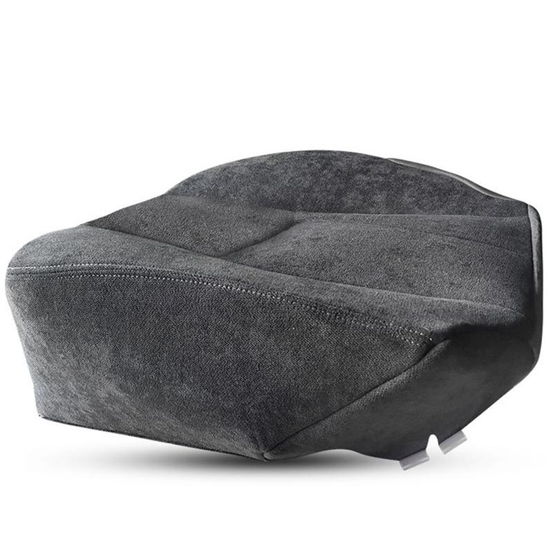 For Chevrolet Silverado 2003-2006 Cloth Driver Bottom Seat Cover Cloth Dark Gray