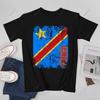 Unisex Unisex Democratic Republic of Congo Flag Vintage Distressed CONGOLESE Tshirt Tees T Shirts WoUnisex Boys 100 Cotton TShirt