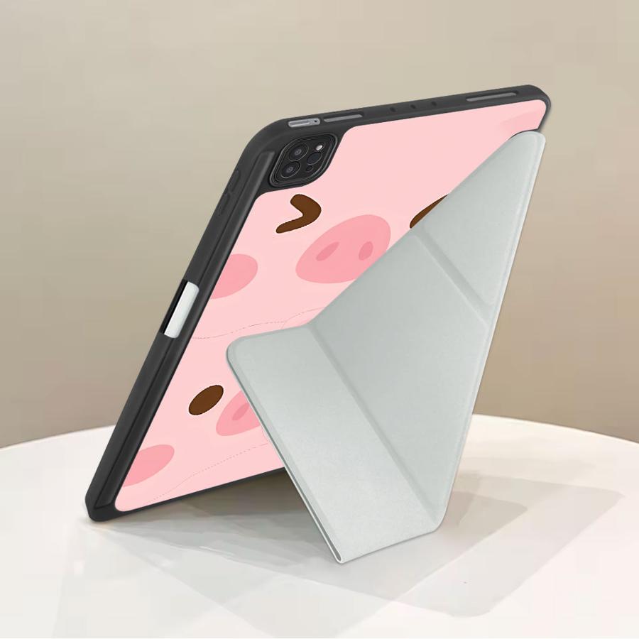 Holder Cover Tablet Case For iPad Pro 11th 10th 9th 8th 7th 12.9inch Mini 6 7 Air 4 5 M3 M2 1 2 M4 11inch Pro 2025 Pig