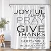 Motivational Quote Words Modern Shower Curtain Flowers Butterfly Art Aesthetic Bathroom Decor Polyester Fabric Bathtub Curtain