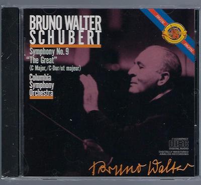 CD FRANZ SCHUBERT - Symphony No.9: Walter US Classical Used