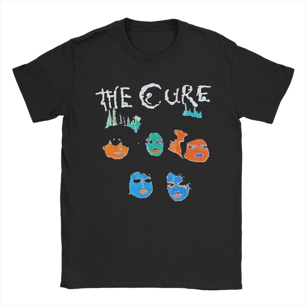 Leisure 1992 Wish Tour Music Rock Band TShirt Unisexs Women Short Sleeve The Cures Crewneck Summer Top Tee