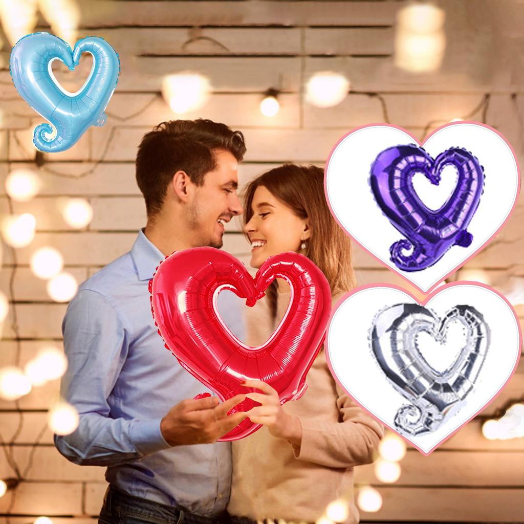18 Inch Wedding Venue Party Valentine's Day Confession Heart Shaped Decoration