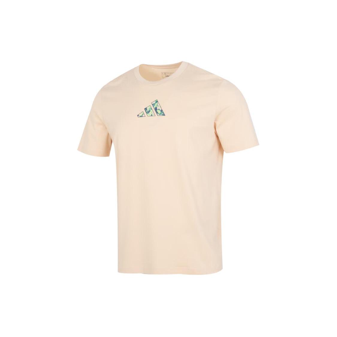 

New Adidas T Shirt Men s Cinnamon Pink JI7525 L
