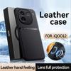 Für VIVO iQOO 12 Hülle Magnetische PU-Leder + TPU-Rand Ultradünn Sturzsicher Kamera-Schutzabdeckung für iQOO12 Pro
