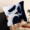 S-Scream Horror Movie Pillow Covers Cartoon Sofa Decorative Home Double-Sided Printing Short Plush Cute Cushion Cover