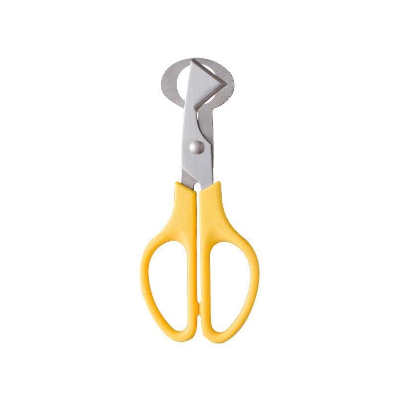 Stainless Steel Quail Egg Scissors - Precision Eggshell Cutter for Seamless Egg Opening