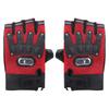 Knuckles Protective Motorcycle Gloves Half Finger Cycling Gloves Breathable Shock Absorption Gloves Accessories