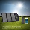 21W Portable Solar Panel Dual 5V USB Folding Foldable Waterproof Panel Charger Power Bank for Phone Battery Fast Charger