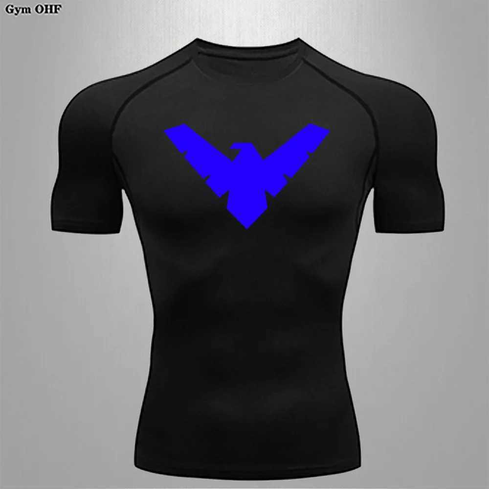 Tricou Sport pentru Bărbați cu Uscare Rapidă și Elasticitate Ridicată pentru Fitness și Alergare