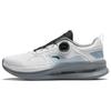 Cushioning, Wear Resistant Low Top Training Shoes Men's Gray Blue Sneakers 112417711-2