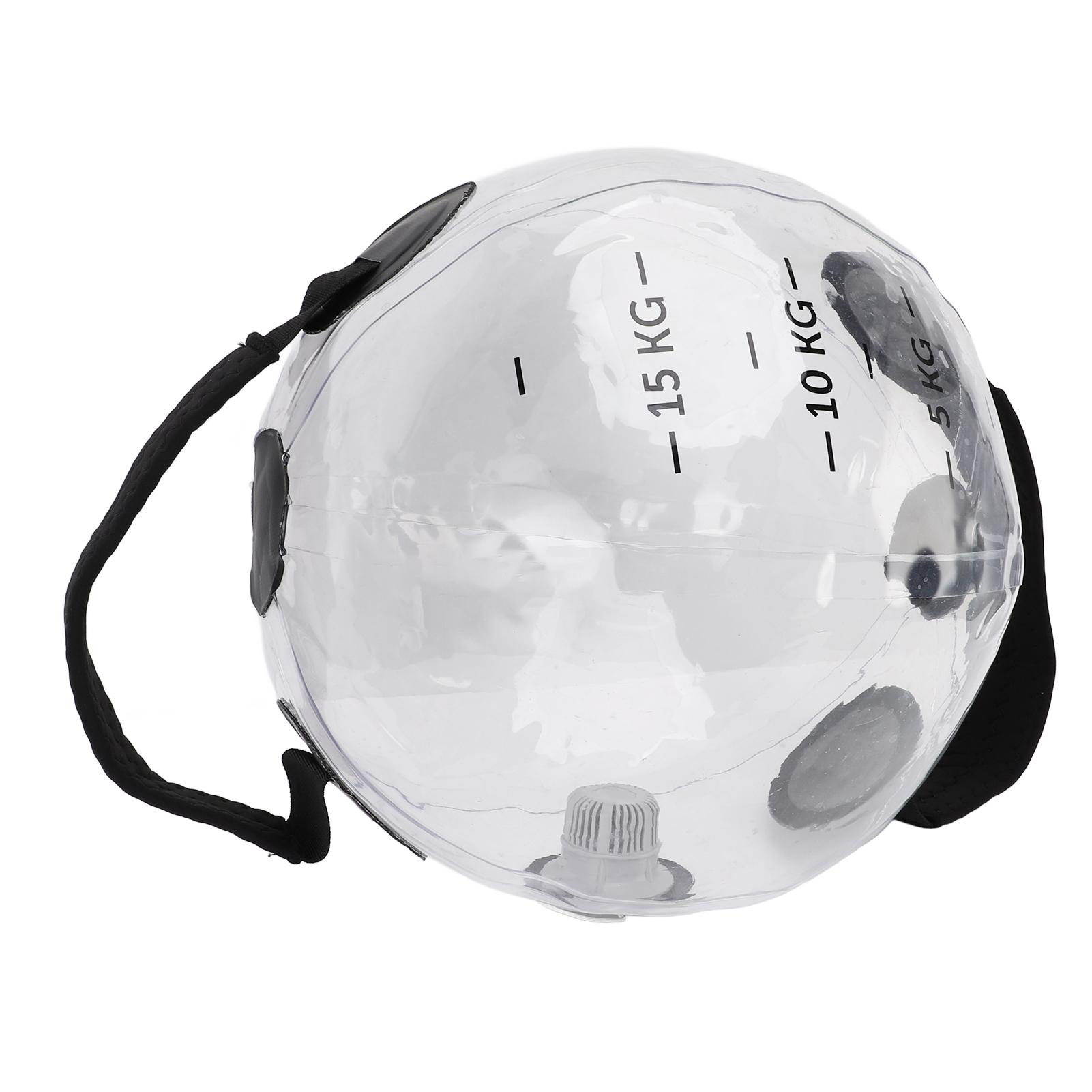 

Водные веса Водный мешок Вместимость 20 кг Прозрачный Регулируемый вес Эластичный ПВХ Мешок для водных тренировок