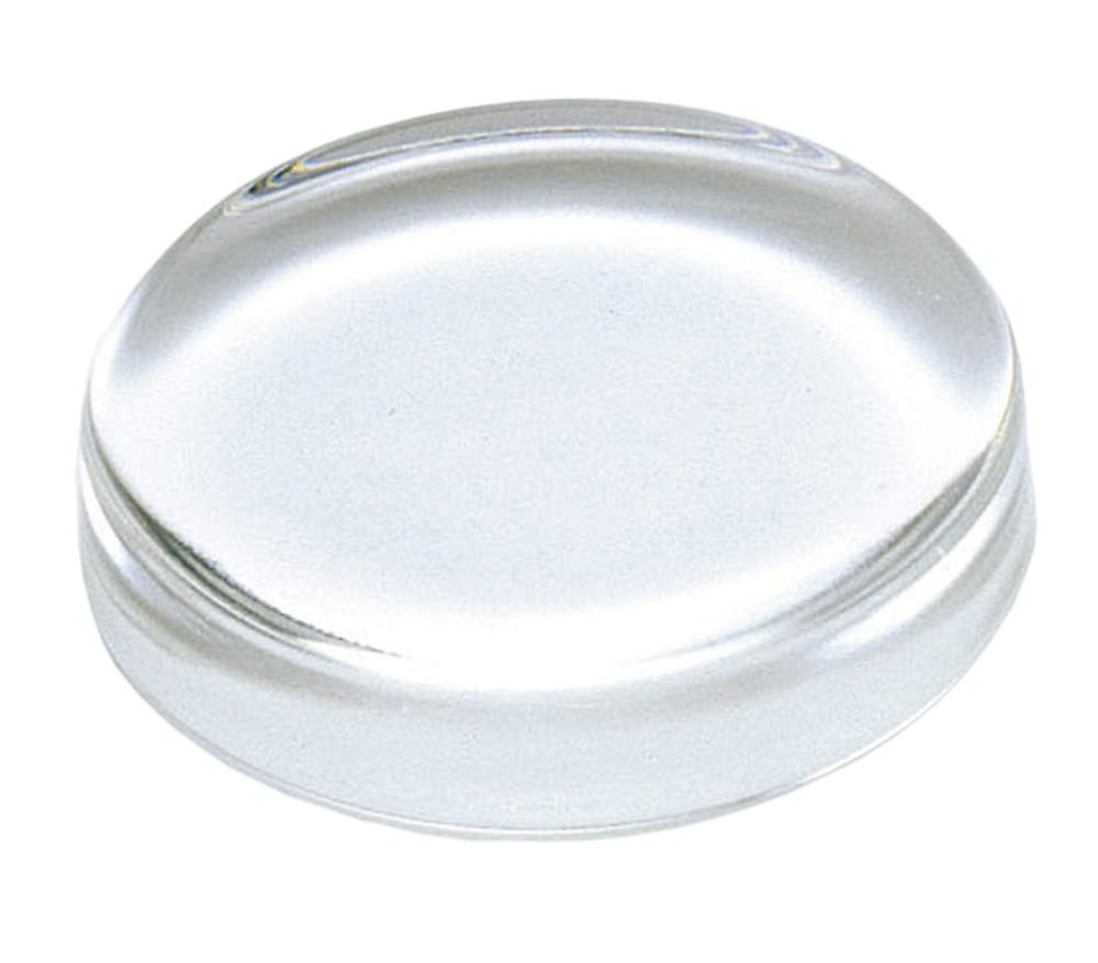 Toyo Sasaki Glass Made in Glass Paperweight WA601W Paperweight, Round, Japan,