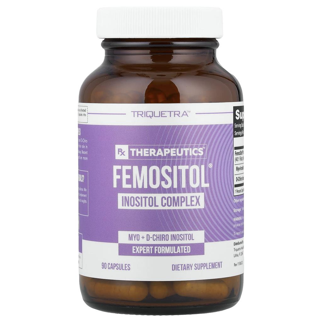 Triquetra Health, Femositol®, Inositol Complex, 90 Capsules
