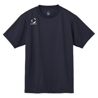 Move Sports Descente Short Sleeve for NV00 Men's T-Shirt, Sweat-Wicking, Quick-Drying, Mesh, Training, Running, Walking, (ST5SHTT0M)