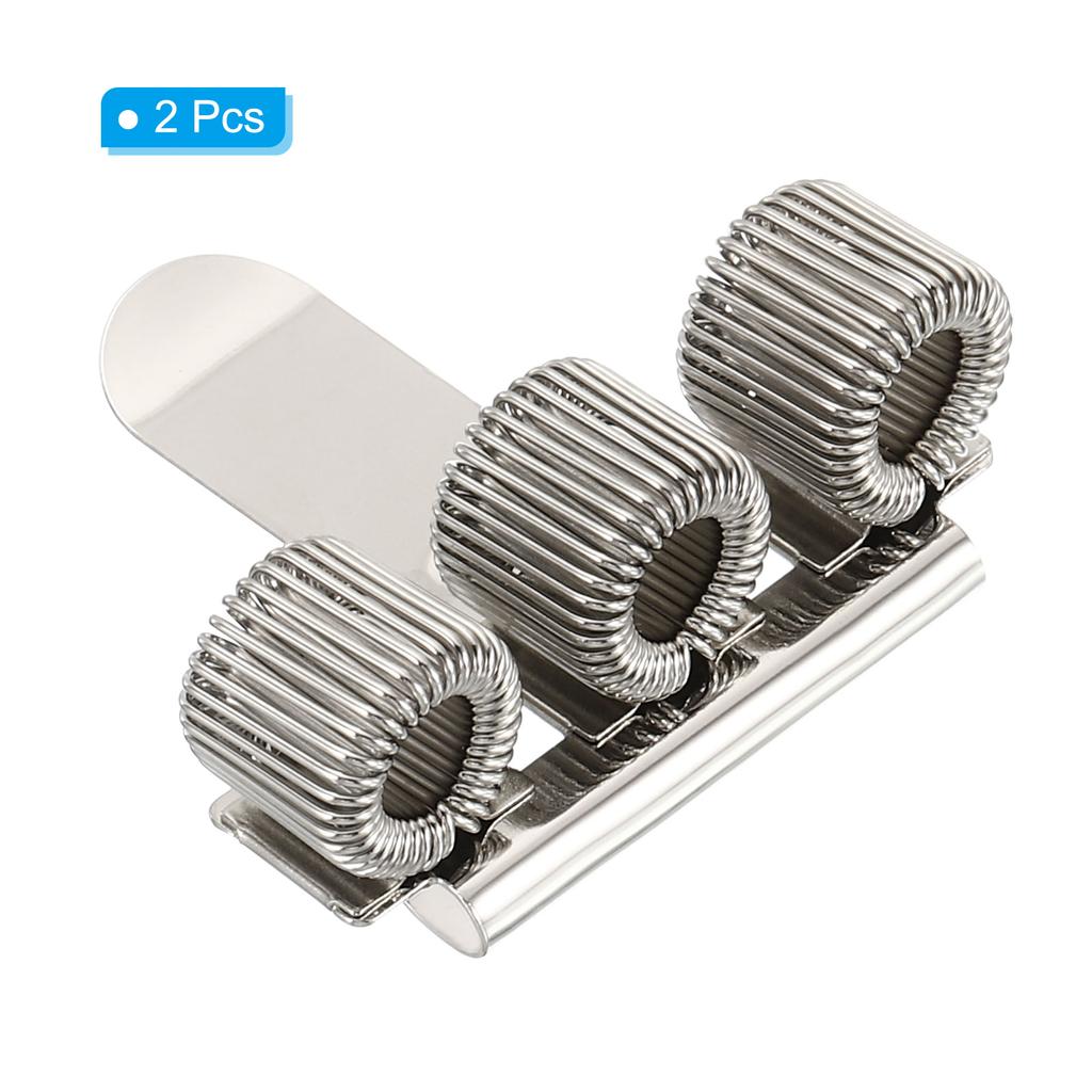 2/3/4 Τεμάχια Μονής/Διπλής/Τριπλής Οπής Μεταλλική Ελατηριωτή Θήκη Στυλό Με Κλιπ Τσέπης Θήκες Στυλό Για Ομοιόμορφη Γιατρών Νοσηλευτών Είδη Γραφείου