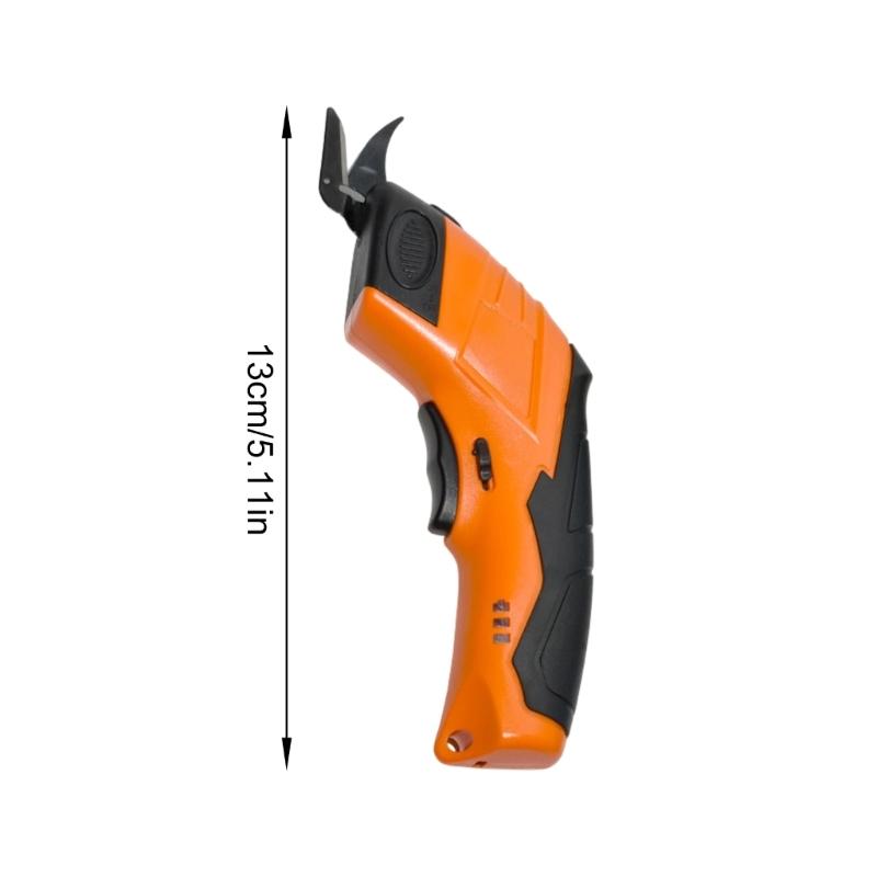 Powerful Wireless Handheld Cutter Device for Fabric Leather Materials Featuring Safety Functions in Crafting