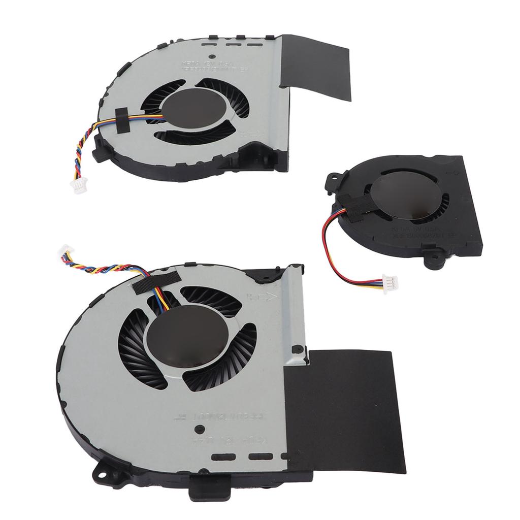 3pcs CPU GPU Cooling Fan Replacement Compatible for Asus ROG STRIX GL703GS GL703GS DS74 GL703 Laptop