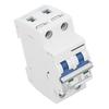 DC Miniature Circuit Breaker 2 Pole 500V 32Amp Isolator Din Rail Mount Disconnect Switch for Solar PV System