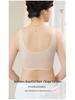 Elderly Women's Front Closure Lace Wireless Seamless Plus Size Bra