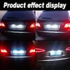 2PC Super Bright LED License Number Plate Light for BMW 5-series E60 sedan 2004-2010 E61 touring 2006-2010 E60 M5 2006-2010