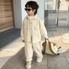 Boys' Streetwear Set 2024: Trendy Korean-Style Children's Workwear for Spring and Autumn