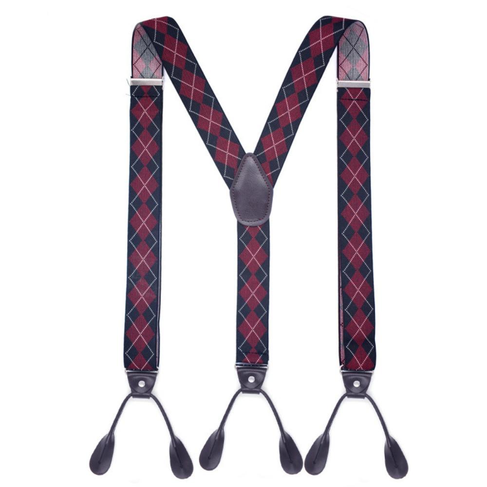 

Multiple Styles Mens Suspenders Heavy Duty Button End Suspenders Ultimate Y-Back Suspenders Adult Type-G