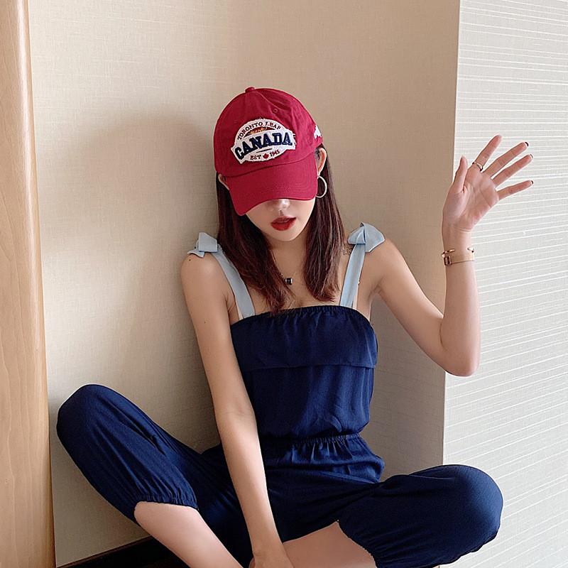 Fashionable Summer Vintage Baseball Cap With English Letter Embroidery For Women